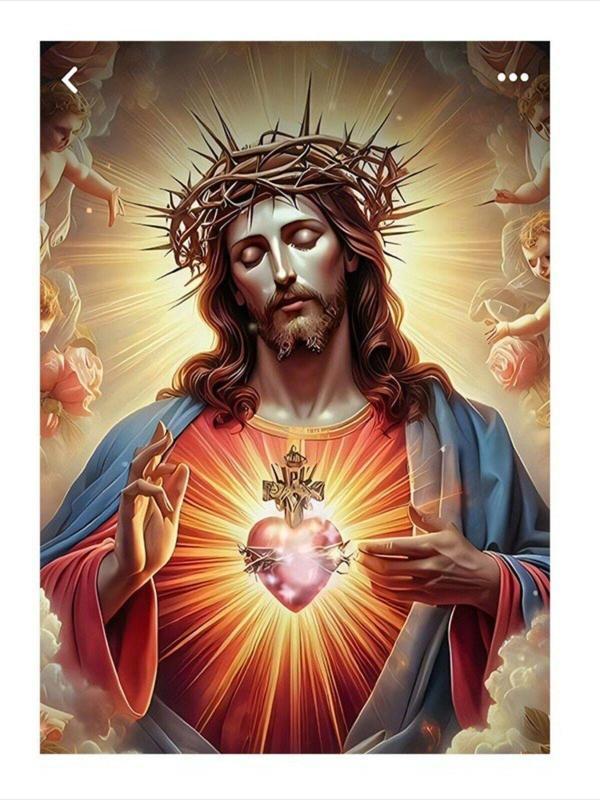 Ekart Hz İsa Jesus Christ Model Ahşap Tablo 25 cm x 35 cm - Image 1