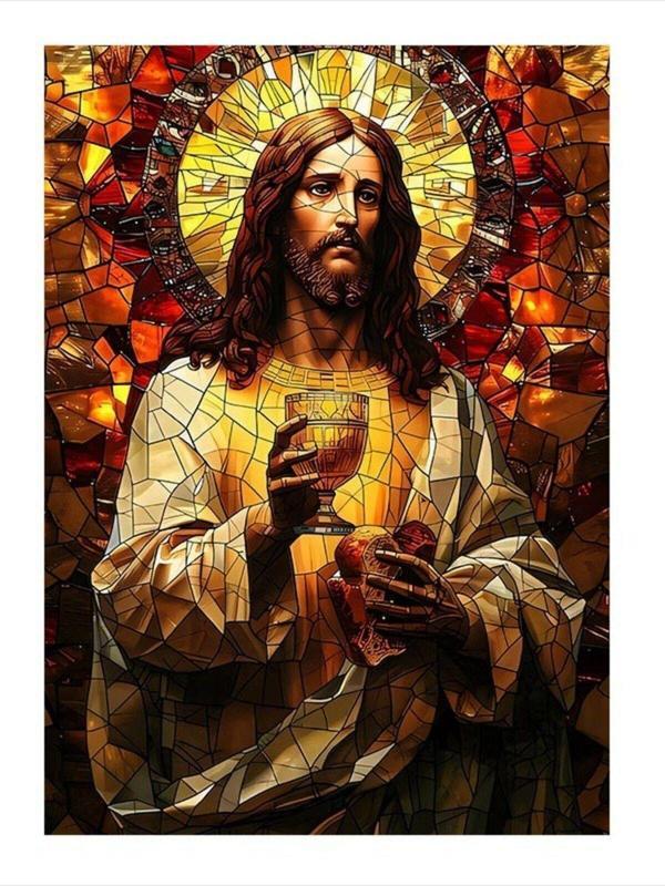 Ekart Hz İsa Jesus Christ Tasarım Ahşap Tablo 50 cm x 70 cm - Image 1