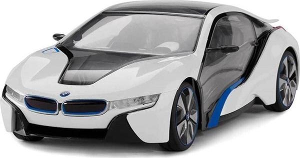 Rastar Bmw I8 Uzaktan Kumandalı Araba 1/14 07681 Beyaz - Image 1