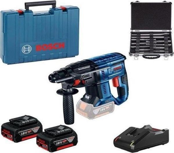 Bosch GBH 180-LI Akülü Kırıcı Delici + 11 Parça Uç Seti - Image 1