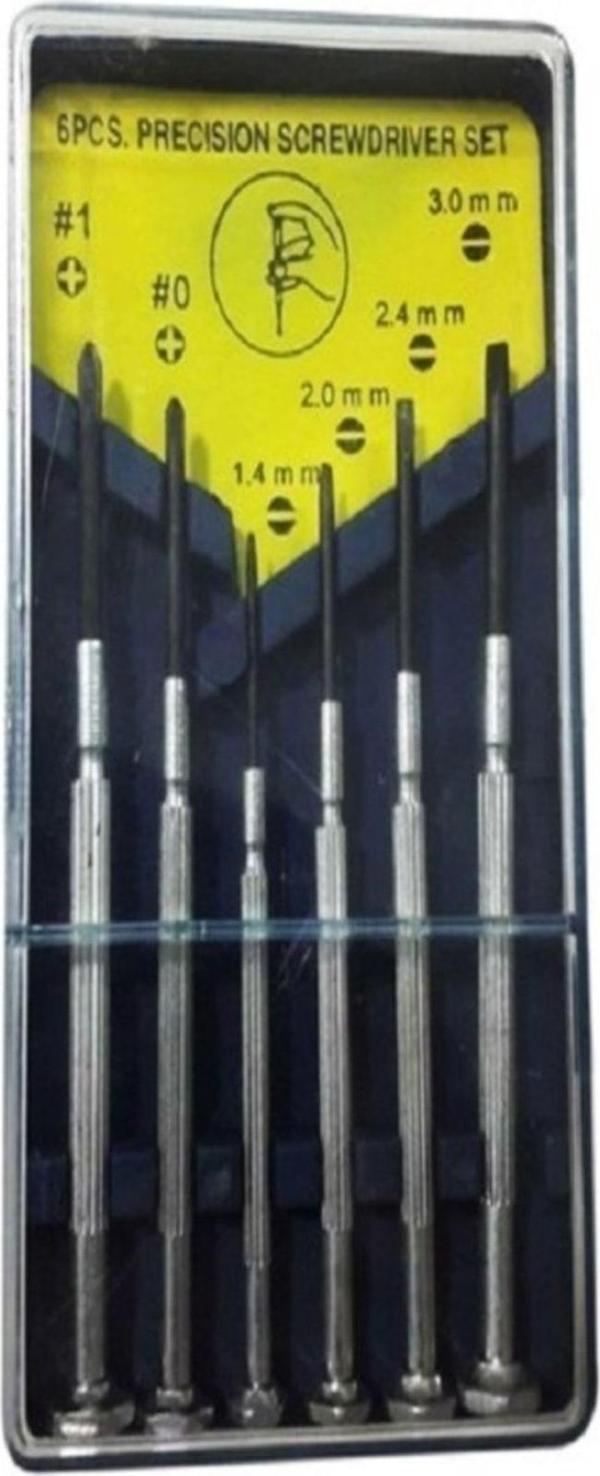 Mobgift 6 Parça Saatçi Ve Telefoncu Tornavida Seti - Image 1