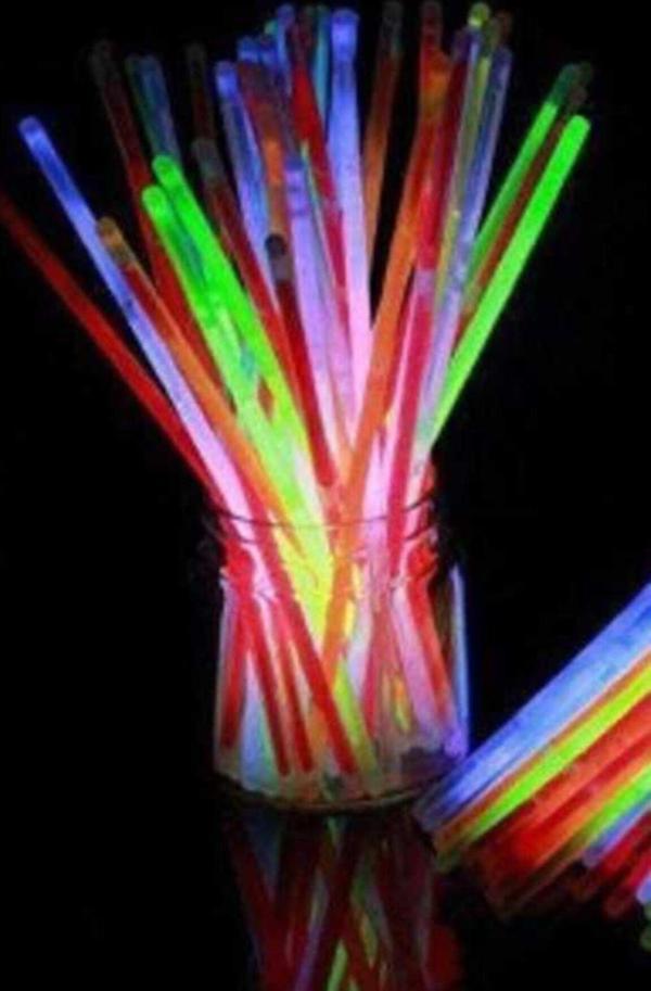 Mobgift Glow Stick Fosforlu Kırılan Işık Çubuğu 50 Li Hediyelik - Image 1