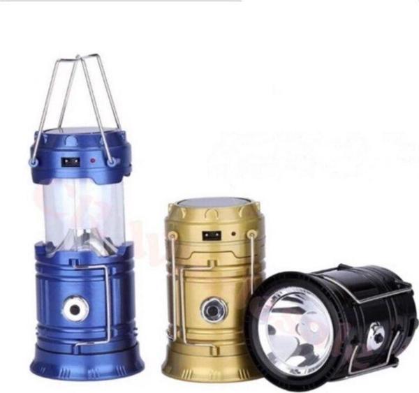Mobgift Güneş Enerjli Led Asorti Kamp Feneri Kamp Çadır Lambası - Image 1