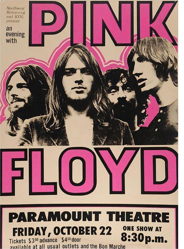 Ekart Pink Floyd Afiş Mdf poster 50 cm x 70 cm - Image 1