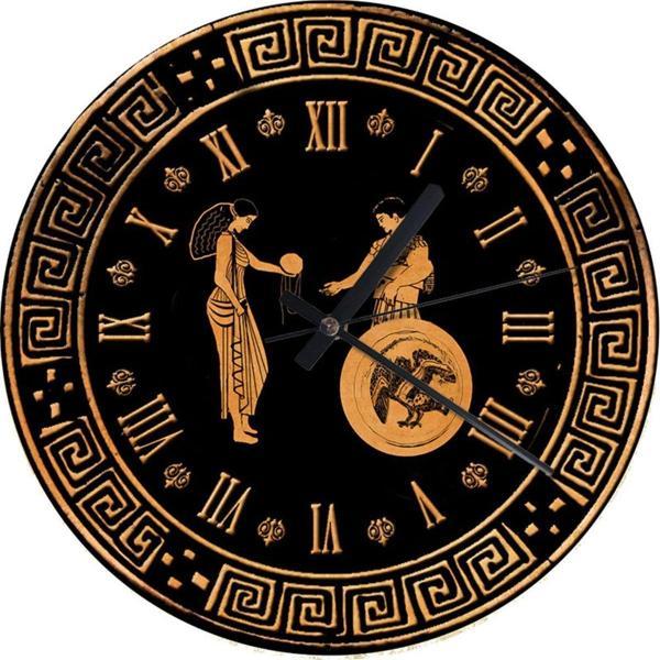 Ekart Antik Roma Ve Romen Rakamlı Analog Duvar Saati - Image 1