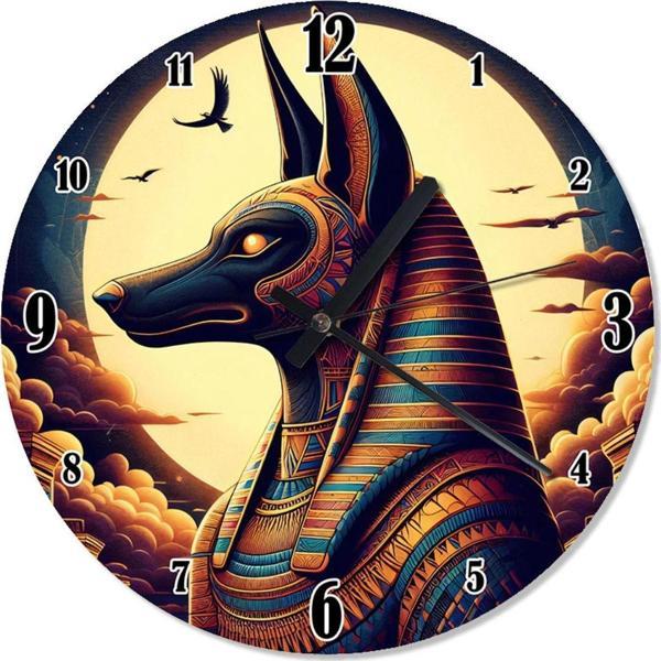 Ekart Anubis Şekilli Duvar Saati - Image 1