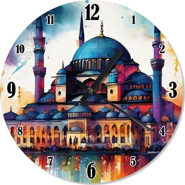 Ekart Cami Tasarım Duvar Saati - Image 1