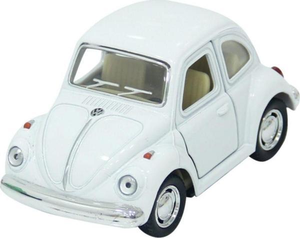 Mobgift Vosvos Çek Bırak Metal Aksamlı Oyuncak Araba Beyaz - Image 1