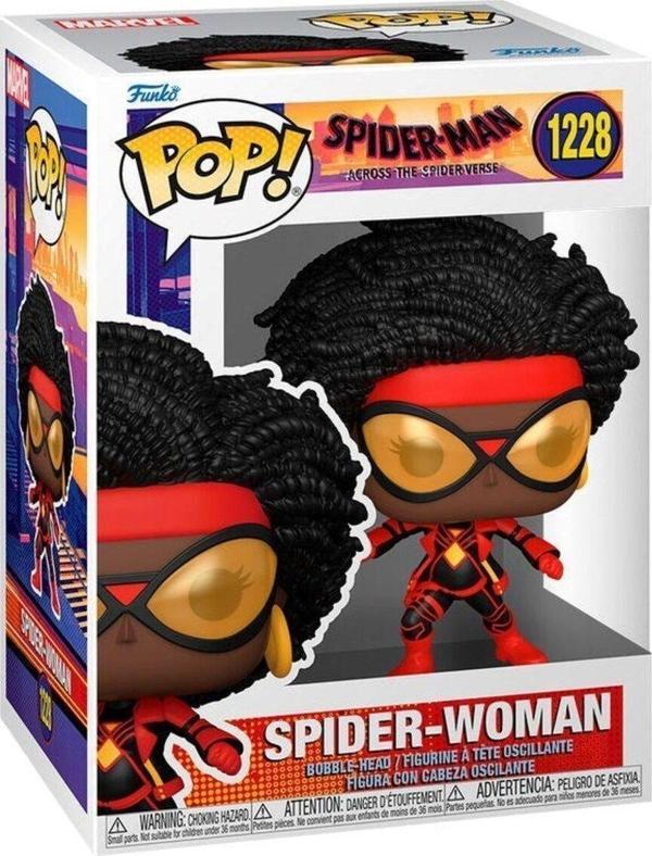 Funko Pop Figür Across The Spider Verse Spider-Man Spider Woman - Image 1