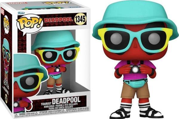 Funko Pop Marvel: Deadpool - Tourist Deadpool No:1345 Bobble-Head - Image 1