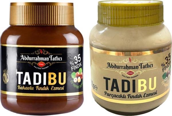 Abdurrahman Tatlıcı Tadıbu 330 gr Kakaolu ve Parçacıklı 2 li Set - Image 1