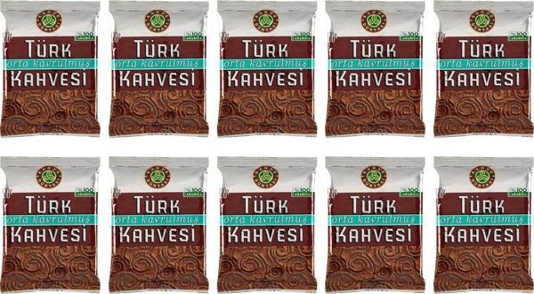Kahve Dünyası Orta Kavrulmuş Türk Kahvesi 100 gr - 10 lu - Image 1