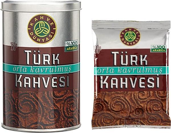 Kahve Dünyası Orta Kavrulmuş Türk Kahvesi 250 gr + 100 gr - Image 1
