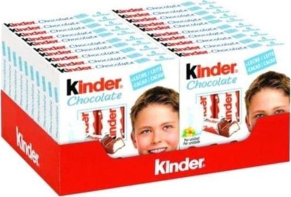 Kinder Chocolate T4 50 gx 20 - Image 1
