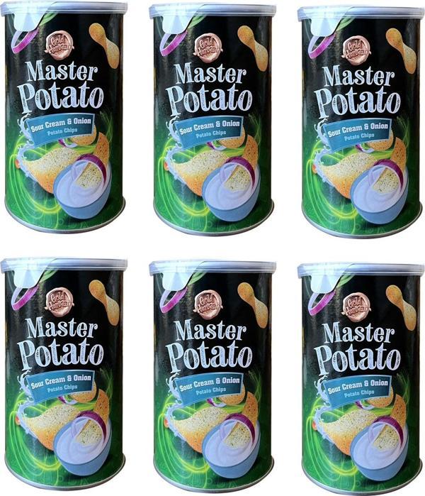 Master Potato Soğanlı & Ekşi Kremalı Cips 60 Gr x 3 Adet - Image 1