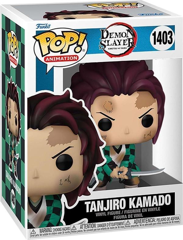 Funko Pop! Animation: Demon Slayer - Tanjiro (Training) Vinyl Figure Figür Anime - Image 1