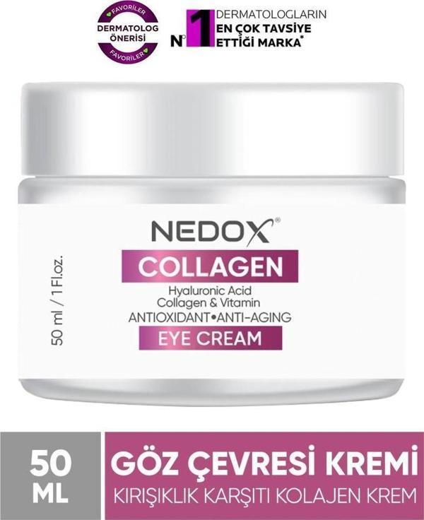 NEDOX Kırışıklık Karşıtı Kolajen Göz Çevresi Kremi 50 ml - Image 1