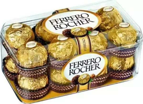 Ferrero Rocher 16'lı, 200 Gr ( Fındıklı Çokolat) - Image 1