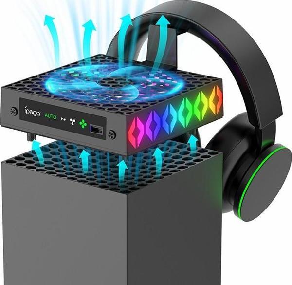 XBOX SERİES X UYUMLU ÜST FAN SOĞUTUCU RGB İPEGA PG-XBX026S - Image 1
