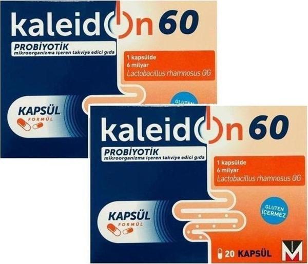 Kaleidon 60 mg 20 Kapsül 2 Adet - Image 1