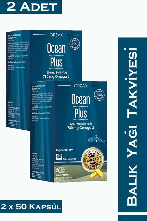 Ocean Plus 1200 mg 50 Kapsül 2 Adet - Image 1