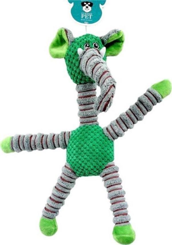 Nanbell W561 Kedi ve Köpek Peluş Oyuncak 37-34cm Yeşil - Image 1