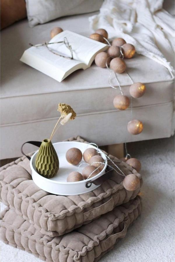 Boule De Petite Soft Brown Işıklı Top Aydınlatma - Image 1