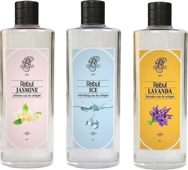 Rebul Ice Edc 250 ml Jasmıne 250 ml Lavanta 250 ml - Image 1