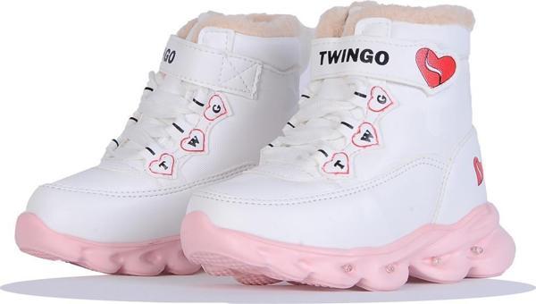Twingo 9065 Bebe Kız Çocuk Termal Kürklü Bot - Image 1