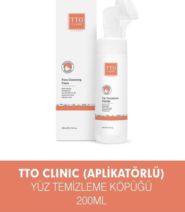 TTO CLINIC Yüz Temizleme Köpüğü 200 Ml - Image 1