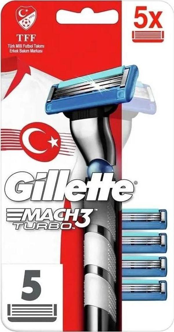 Gillette Mach3 Turbo 5 Up 3d Motion Tıraş Makinesi - Image 1