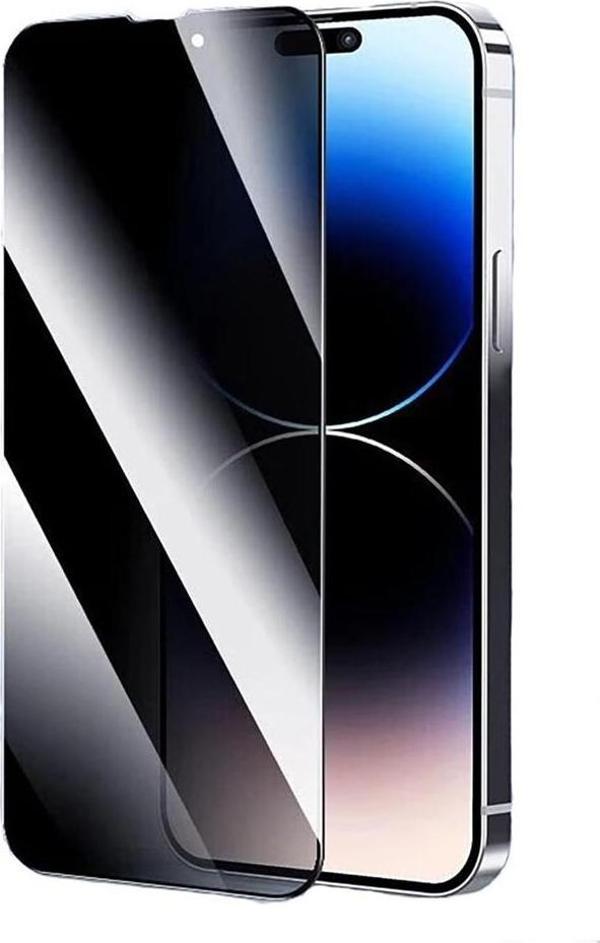 Yesido iPhone 15 Premium 5D Privacy Hayalet Cam Ekran Koruyucu - Image 1