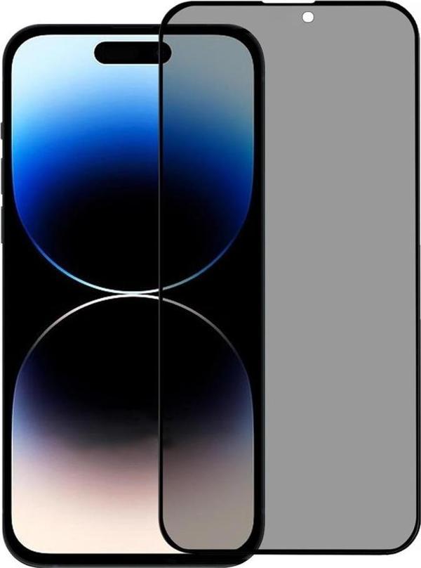 Yesido iPhone 15 Pro Premium 5D Privacy Hayalet Cam Ekran Koruyucu - Image 1