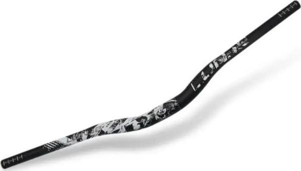Lunje Alüminyum 31.8 780 mm Riser Mtb Gidon Bisiklet Gidonu Siyah Beyaz - Image 1