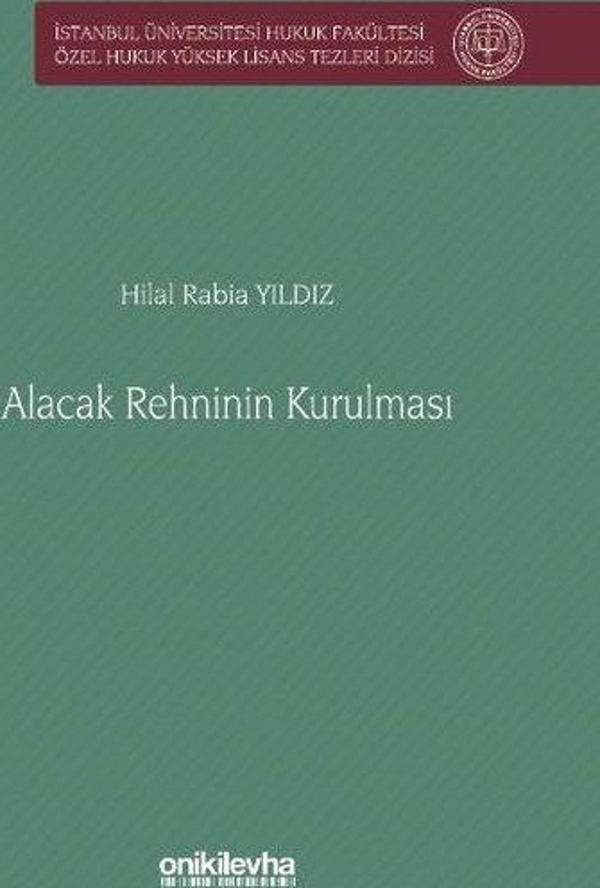 Alacak Rehninin Kurulması - On İki Levha Yayıncılık - Image 1