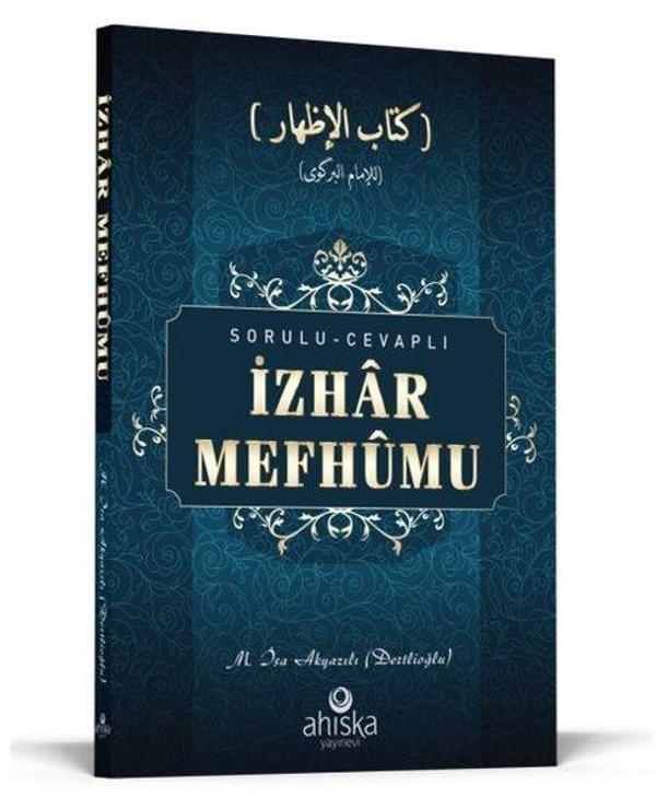 Sorulu - Cevaplı İzhar Mefhumu - Ahıska Yayınevi - Image 1