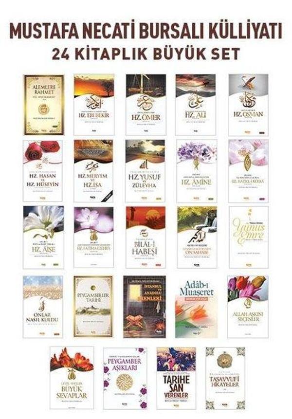 Mustafa Necati Bursalı Seti - 24 Kitap Takım - Çelik Yayınevi - Image 1
