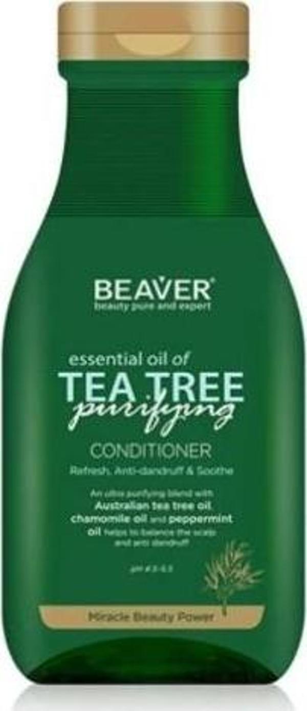 Beaver Tea Tree Conditioner Çay Ağacı Özü İçeren Saç Bakım Kremi 350 ml - Image 1