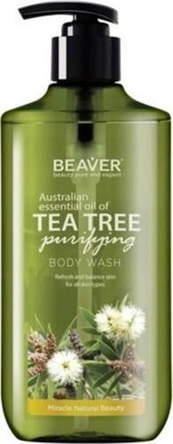 Beaver Tea Tree Oil Purifying Body Wash Duş Jeli 400 ml - Image 1