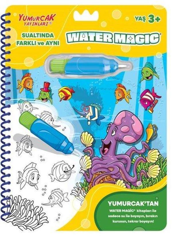 Sualtında Farklı ve Aynı-Water Magic 3 + Yaş - Yumurcak Yayınları - Image 1