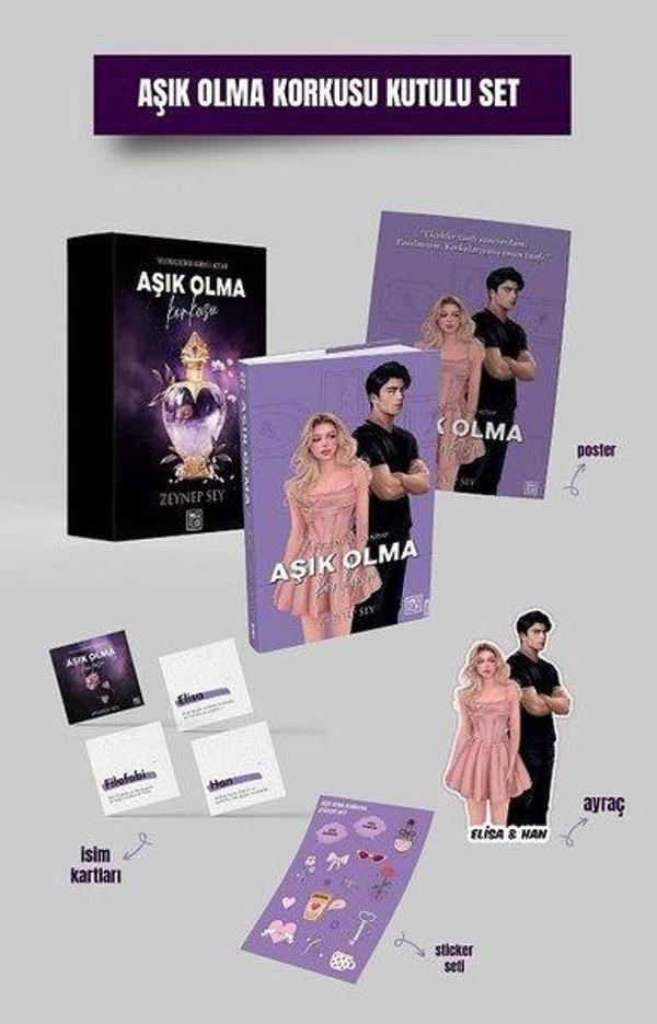Aşık Olma Korkusu Kutulu Set - Athica Yayınları - Image 1