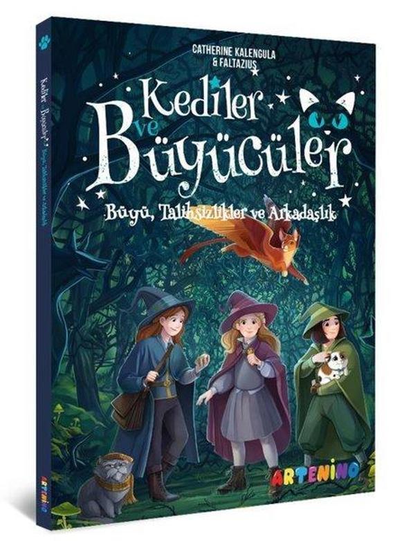 Kediler ve Büyücüler 1 - Büyü Talihsizlikler ve Arkadaşlık - Artenino Yayıncılık - Image 1