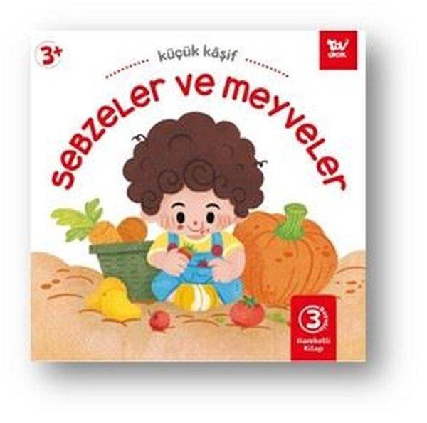 Sebzeler ve Meyveler Küçük Kaşif - Hareketli 3D Kitap - Türkiye Diyanet Vakfı Yayınları - Image 1