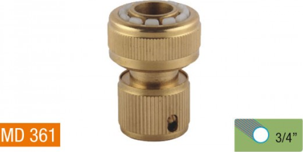 3/4'' PİRİNÇ HORTUM BAĞLANTI ADAPTÖRÜ - Image 1