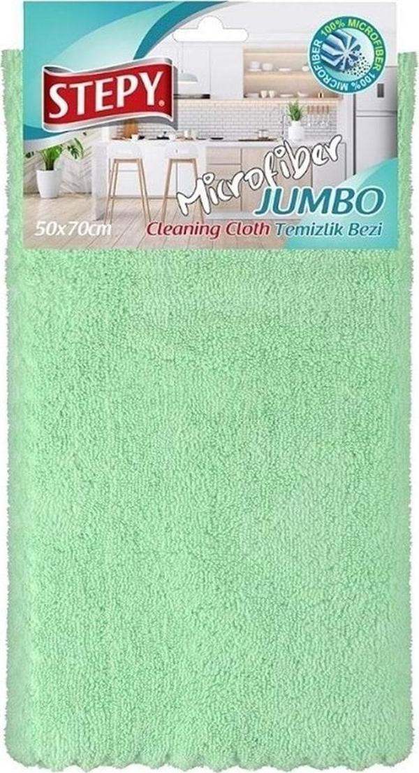 STEPY MİCROFİBER TEMİZLİK BEZİ JUMBO 50X70 CM - Image 1