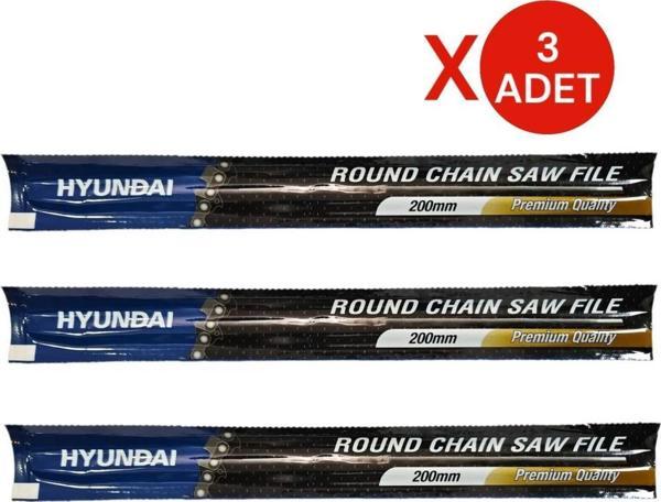 Hyundai Motor Zincir Bileme Eğesi 5/32'' (4MM) 3 Adet - Image 1
