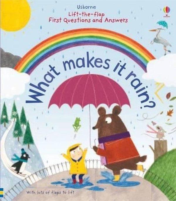 Lift-the-Flap First Questions and Answers What Makes it Rain? - Usborne - Image 1