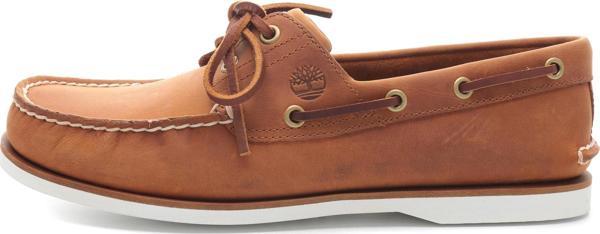 B0A43V98771-R Timberland Classic Boat 2 Eye Erkek Spor Ayakkabı Kahve - Image 1