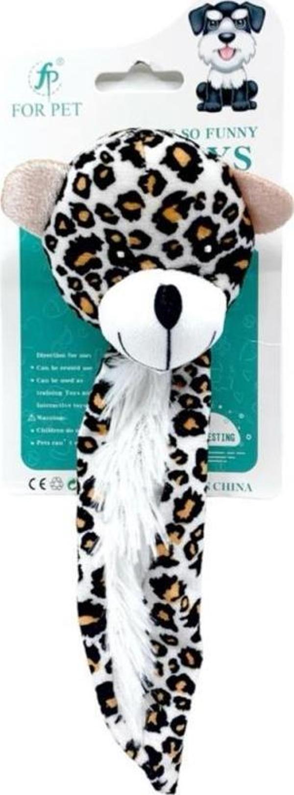 Nanbell W563 Kedi ve Köpek Peluş Oyuncak Leopar 22cm - Image 1
