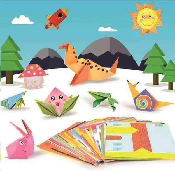 Rossie Origami Seti - 3 Boyutlu Hayvanlar - Image 1